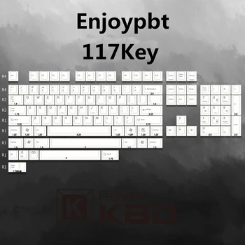 Enjoypbt keycap cherry high heat sublimation 117 keys are suitable for most mechanical keyboards
Enjoypbt keycap cherry high heat sublimation 117 keys are suitable for most mechanical keyboards
