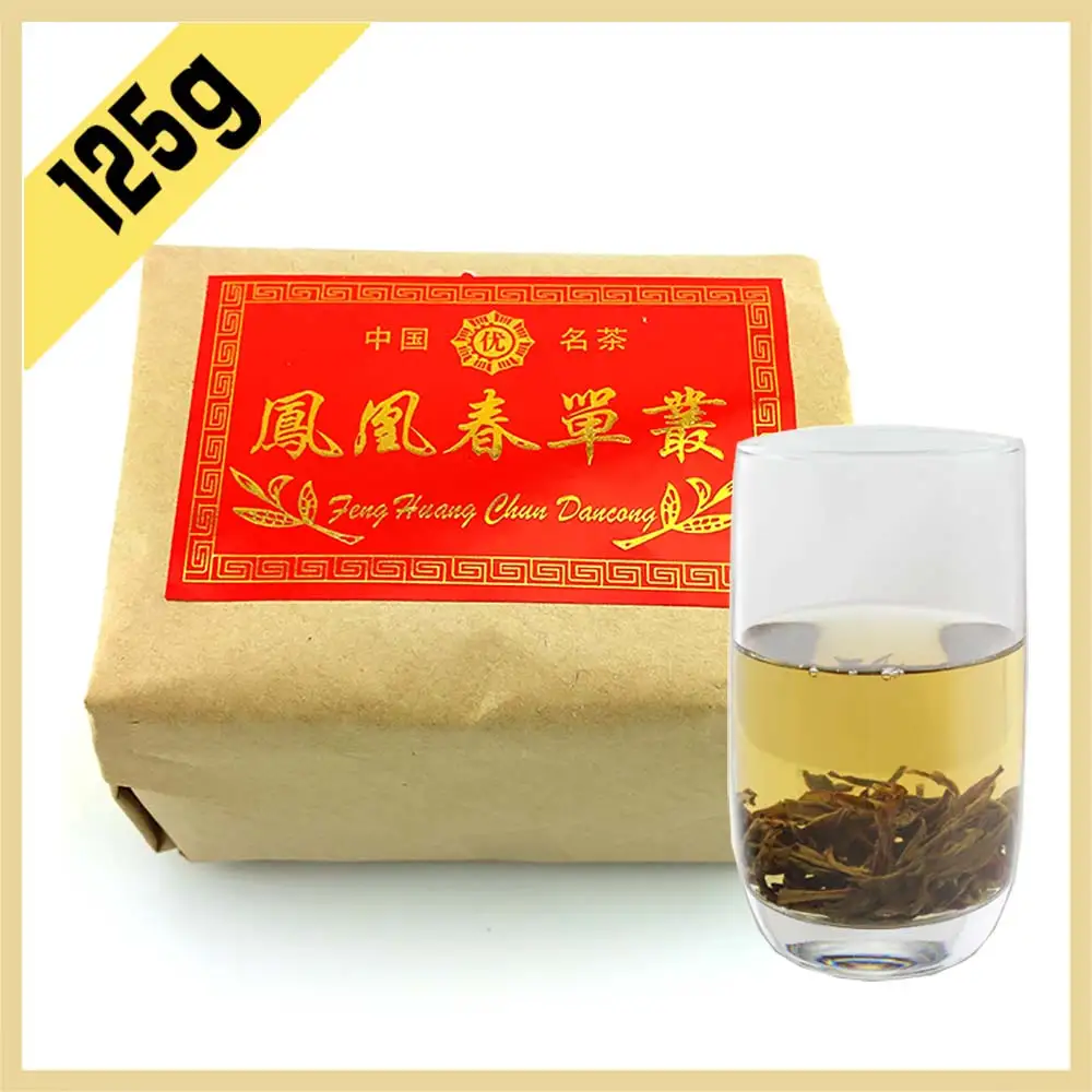 

Baiye Feng Huang Dan Cong Tea Chaozhou Phoenix Dancong Chinese Oolong Tea Organic Food Paper Packaging 125g Organice Oolong Tea