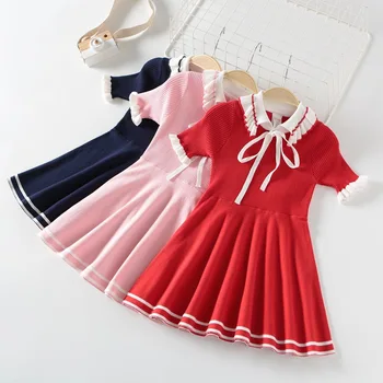 autumn children warm Sweater dress Baby girl winter knitted dress for girls infant casual pure color Pleated princess dress
autumn children warm Sweater dress Baby girl winter knitted dress for girls infant casual pure color Pleated princess dress