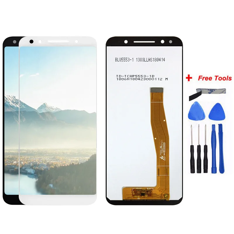 5.5 For Alcatel 3 5052 5052D 5052Y LCD Display+Touch Screen Assembly Repair Parts Replacement Mobile Accessory+Tools
5.5 For Alcatel 3 5052 5052D 5052Y LCD Display+Touch Screen Assembly Repair Parts Replacement Mobile Accessory+Tools