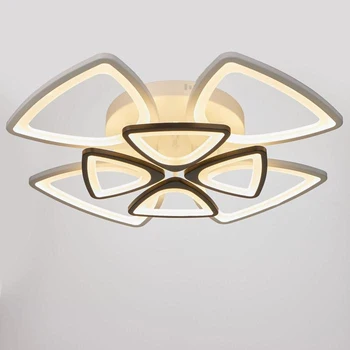 Chandelier with remote control 661316/8 LED 160W 3 modes 3000-6000K white-black 72x72x14 cm 4679474
Chandelier with remote control 661316/8 LED 160W 3 modes 3000-6000K white-black 72x72x14 cm 4679474