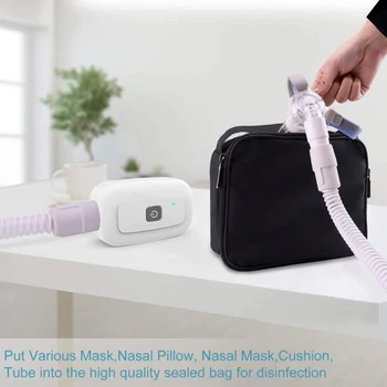Inhibiting Fungi Auto Disinfector Ventilator Anti Snoring Home Sleep Apnea CPAP Cleaner Sanitizer Press Button USB Charging
Inhibiting Fungi Auto Disinfector Ventilator Anti Snoring Home Sleep Apnea CPAP Cleaner Sanitizer Press Button USB Charging