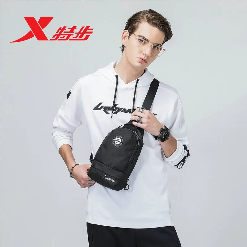 Xtep Men's Durable Zip Bag Fashion Trend Multi-layer Shoulder Bag Multifunctional Front Backpack 881137169001
Xtep Men's Durable Zip Bag Fashion Trend Multi-layer Shoulder Bag Multifunctional Front Backpack 881137169001