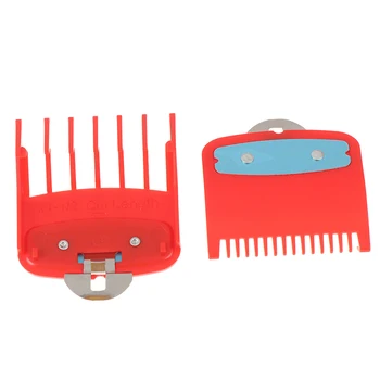 2Ppcs(1.5mm+4.5mm) Guide Comb Sets For Professional Clipper 1.5 And 4.5 Mm Size Red Color Attachment Comb Set
2Ppcs(1.5mm+4.5mm) Guide Comb Sets For Professional Clipper 1.5 And 4.5 Mm Size Red Color Attachment Comb Set