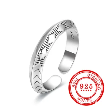 Korean version of 925 sterling silver ring, fashion silver ring, hot sale ladies party geometric retro style 925 silver jewelry
Korean version of 925 sterling silver ring, fashion silver ring, hot sale ladies party geometric retro style 925 silver jewelry