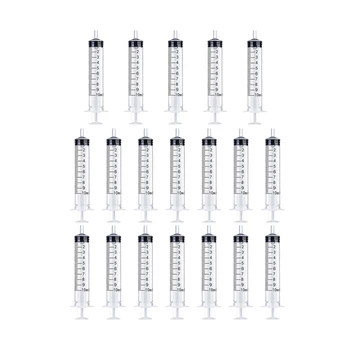 100 Packs Plastic Syringe with Measurement, Suitable for Measuring, Watering, Refilling 10ML
100 Packs Plastic Syringe with Measurement, Suitable for Measuring, Watering, Refilling 10ML