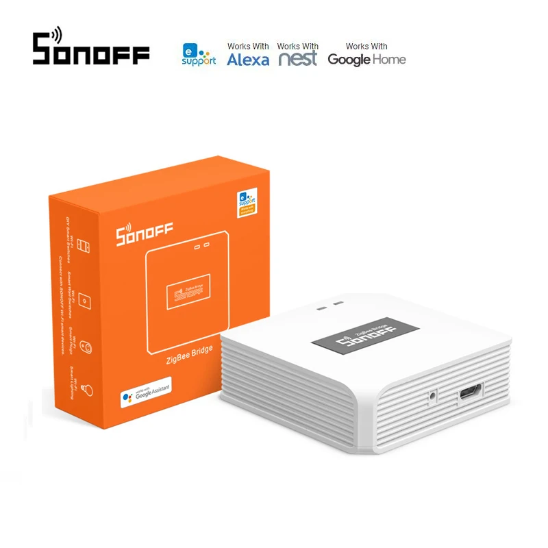 SONOFF Zigbee Bridge For SNZB-01 / SNZB-02 / SNZB-03 / SNZB-04 Zigbee Device Smart Home Compatible with Alexa Amazon Google Home
SONOFF Zigbee Bridge For SNZB-01 / SNZB-02 / SNZB-03 / SNZB-04 Zigbee Device Smart Home Compatible with Alexa Amazon Google Home