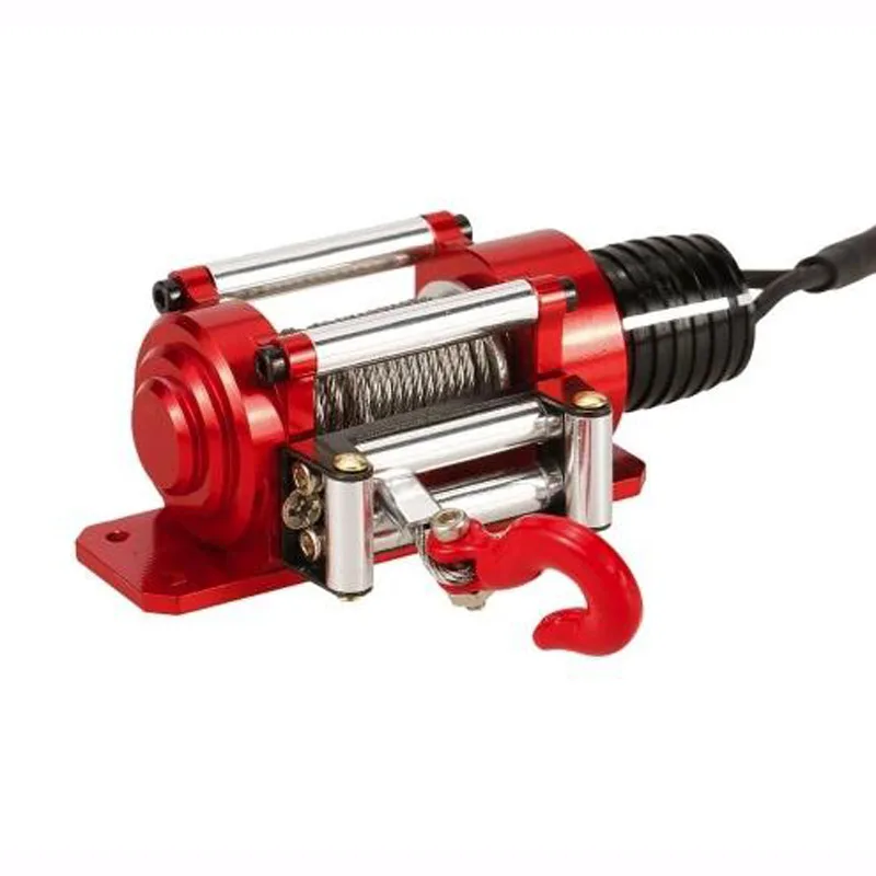 Metal Steel Wired Automatic Simulated Winch with Switch for 1/10 JEEP RC Car Off-road Crawler Climbing Vehicle Model
Metal Steel Wired Automatic Simulated Winch with Switch for 1/10 JEEP RC Car Off-road Crawler Climbing Vehicle Model