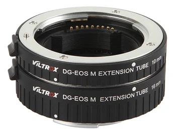 

Electronic Auto Focus Macro Extension Tube Adapter ring for canon eosm Lens to EOSM/M2/M3/m5/m6/M10/m50 m100 EOS-M ef-m camera