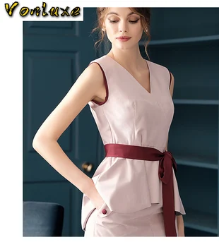 Dress Summer 2020 New Elegant V-neck Vestidos Women Luxury Formal Office Lady Business Work Dresses Ruffle Bow Design Robe
Dress Summer 2020 New Elegant V-neck Vestidos Women Luxury Formal Office Lady Business Work Dresses Ruffle Bow Design Robe