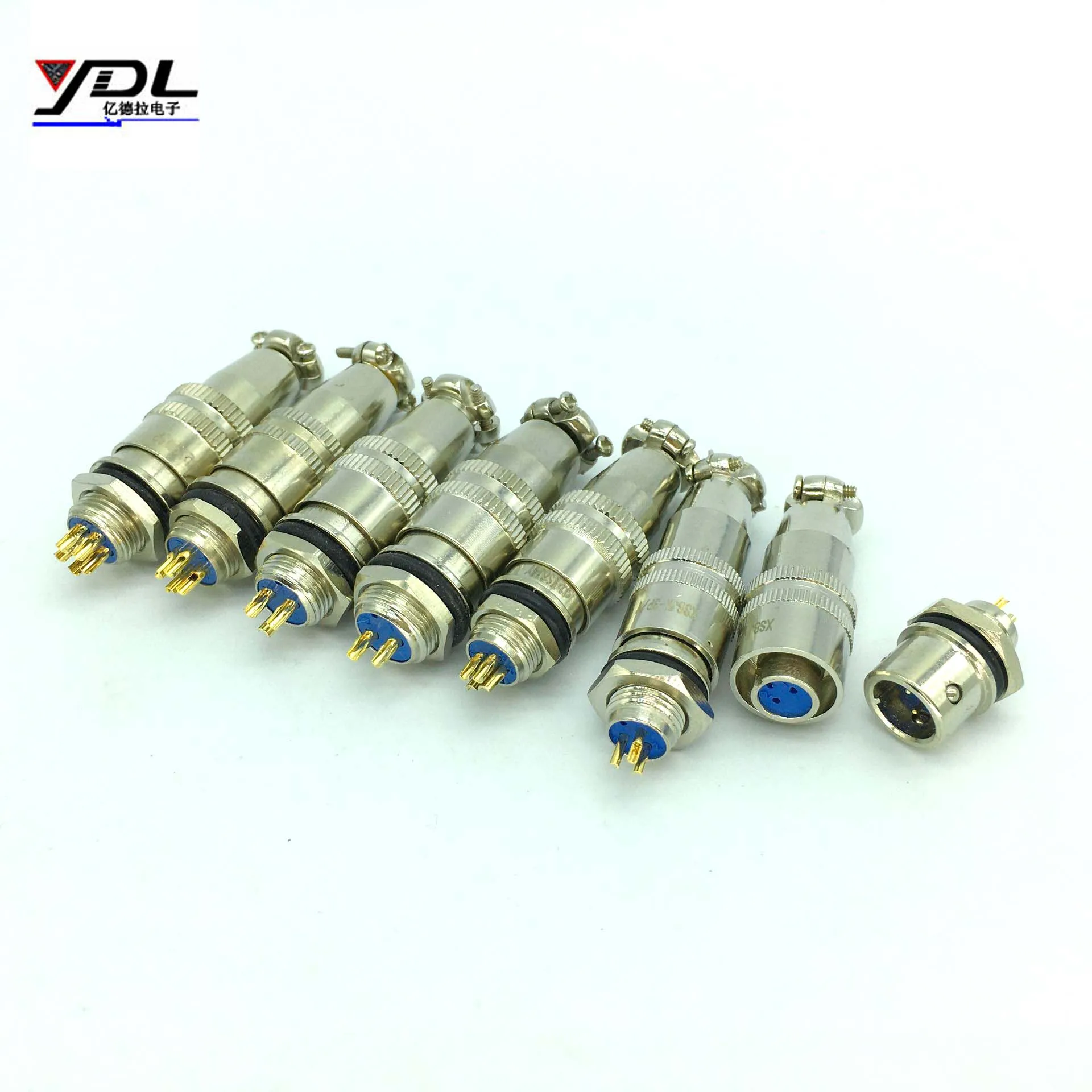 8mm XS8 Aviation Plug Socket Panel mount Connector M8 Push-Pull Circular Quick Connector 2Pin 3pin 4 Pin Gold Plated Contact
8mm XS8 Aviation Plug Socket Panel mount Connector M8 Push-Pull Circular Quick Connector 2Pin 3pin 4 Pin Gold Plated Contact