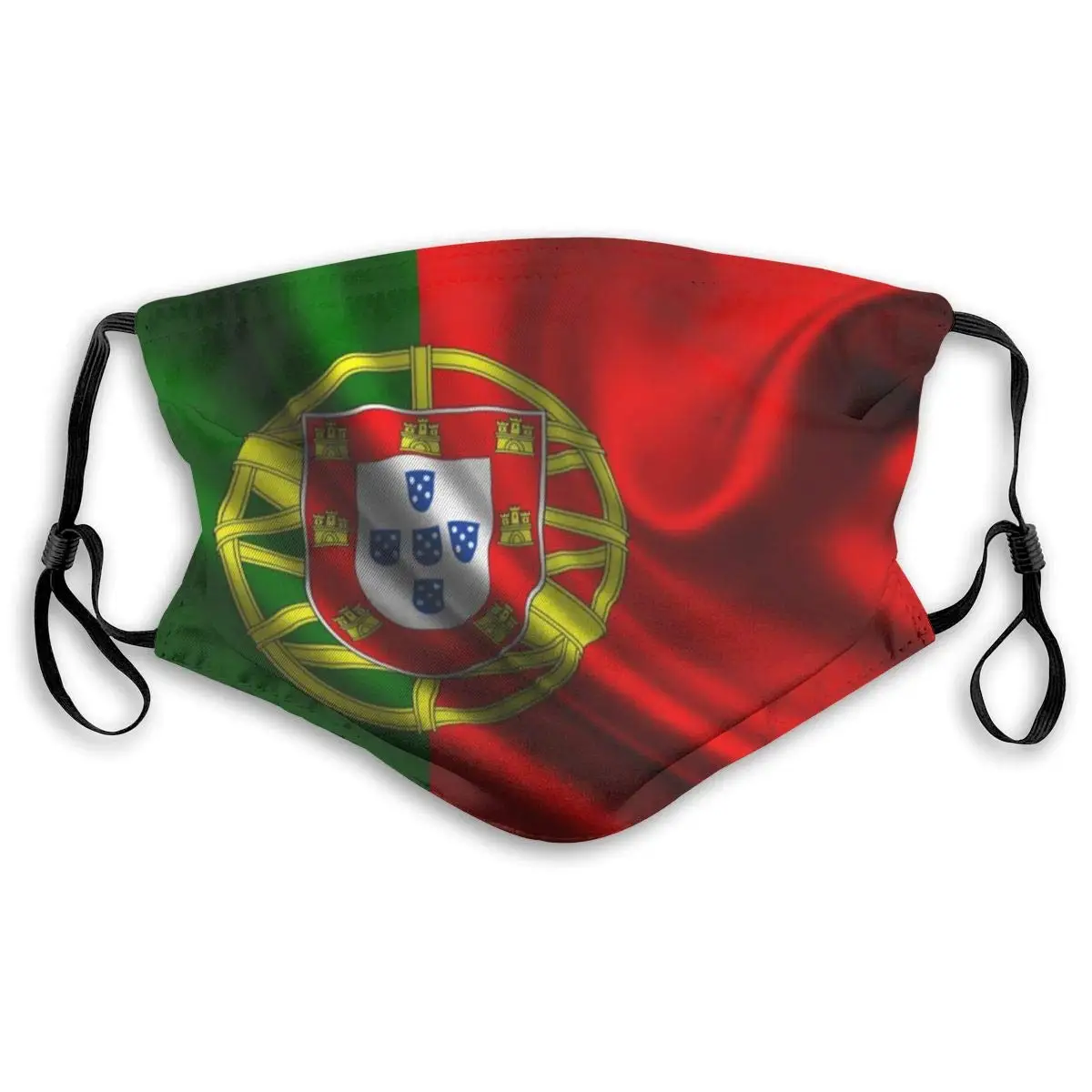 Portugal Flag Washable Reusable Mask, Anti Dust Half Face Mouth Mask For Kids Teens Men Women With Adjustable Ear Loops 
Portugal Flag Washable Reusable Mask, Anti Dust Half Face Mouth Mask For Kids Teens Men Women With Adjustable Ear Loops