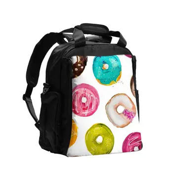 Baby Diaper Bag Watercolor Donuts Cute Maternity Bag for Disposable Reusable Wet Dry Diaper Bag Double Handle Wetbag
Baby Diaper Bag Watercolor Donuts Cute Maternity Bag for Disposable Reusable Wet Dry Diaper Bag Double Handle Wetbag