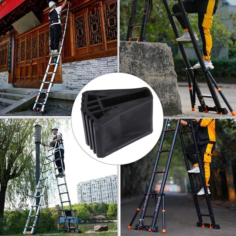 4 pcs Durable Non Slips Ladder Rubber Feet Mat Ladder Feet Rubber Cover Ladder Foot Cushion Ladder Parts Replacement
4 pcs Durable Non Slips Ladder Rubber Feet Mat Ladder Feet Rubber Cover Ladder Foot Cushion Ladder Parts Replacement