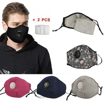 1 Piece Face Mask With 2Pcs Filter Valve Reusable PM2.5 Air Purifying Respirator Face Masks Dust-Proof Isolation Guard Masks 
1 Piece Face Mask With 2Pcs Filter Valve Reusable PM2.5 Air Purifying Respirator Face Masks Dust-Proof Isolation Guard Masks