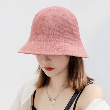 autumn women bucket hat beach knitted fisherman cap summer girl sun hat Korean solid basin hat cover face hat Panama Design hat
autumn women bucket hat beach knitted fisherman cap summer girl sun hat Korean solid basin hat cover face hat Panama Design hat