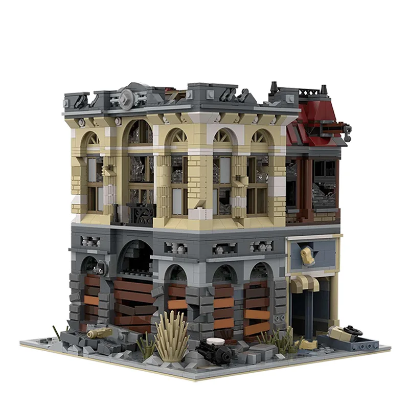 Downtown US Diner city street view The Ruin Restaurant with 15037 Apocalypse Modular Model Building Blocks Toys Christmas Gift
Downtown US Diner city street view The Ruin Restaurant with 15037 Apocalypse Modular Model Building Blocks Toys Christmas Gift