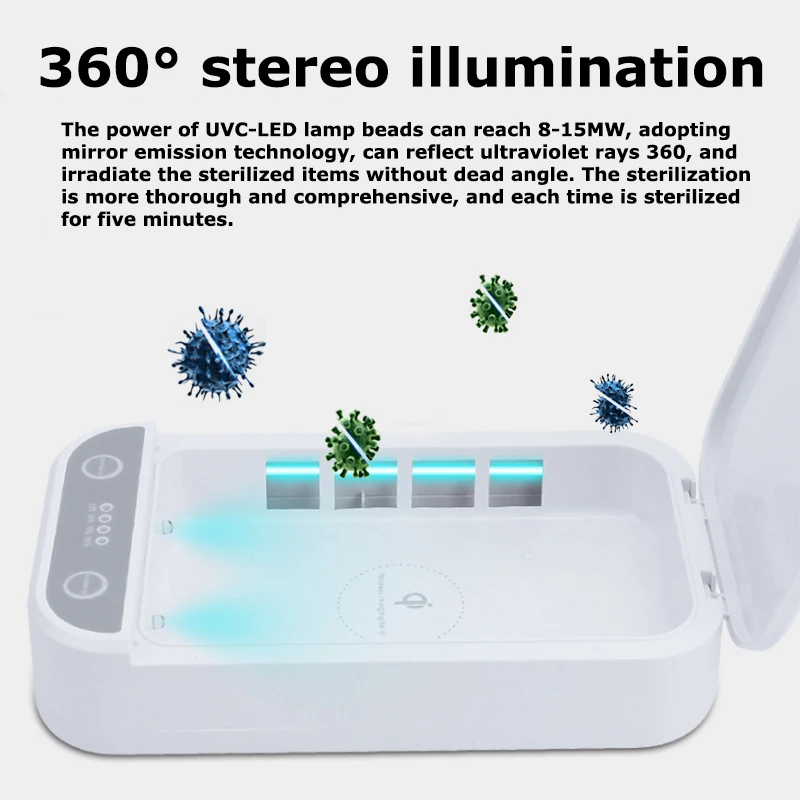 9W UV Sterilizers Box Jewelry Phone Ultravioleta for Mask UVC Germicidal Lamp Disinfecting Portable Bactericidal Lamps
9W UV Sterilizers Box Jewelry Phone Ultravioleta for Mask UVC Germicidal Lamp Disinfecting Portable Bactericidal Lamps