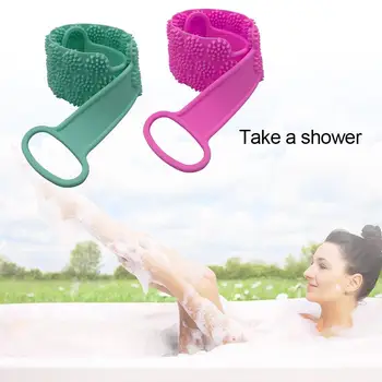 Bathroom Bath Silicone Cleaning Brush Double-sided Body Massage Exfoliating Bath Rubbing Towels Bathroom Supplies
Bathroom Bath Silicone Cleaning Brush Double-sided Body Massage Exfoliating Bath Rubbing Towels Bathroom Supplies