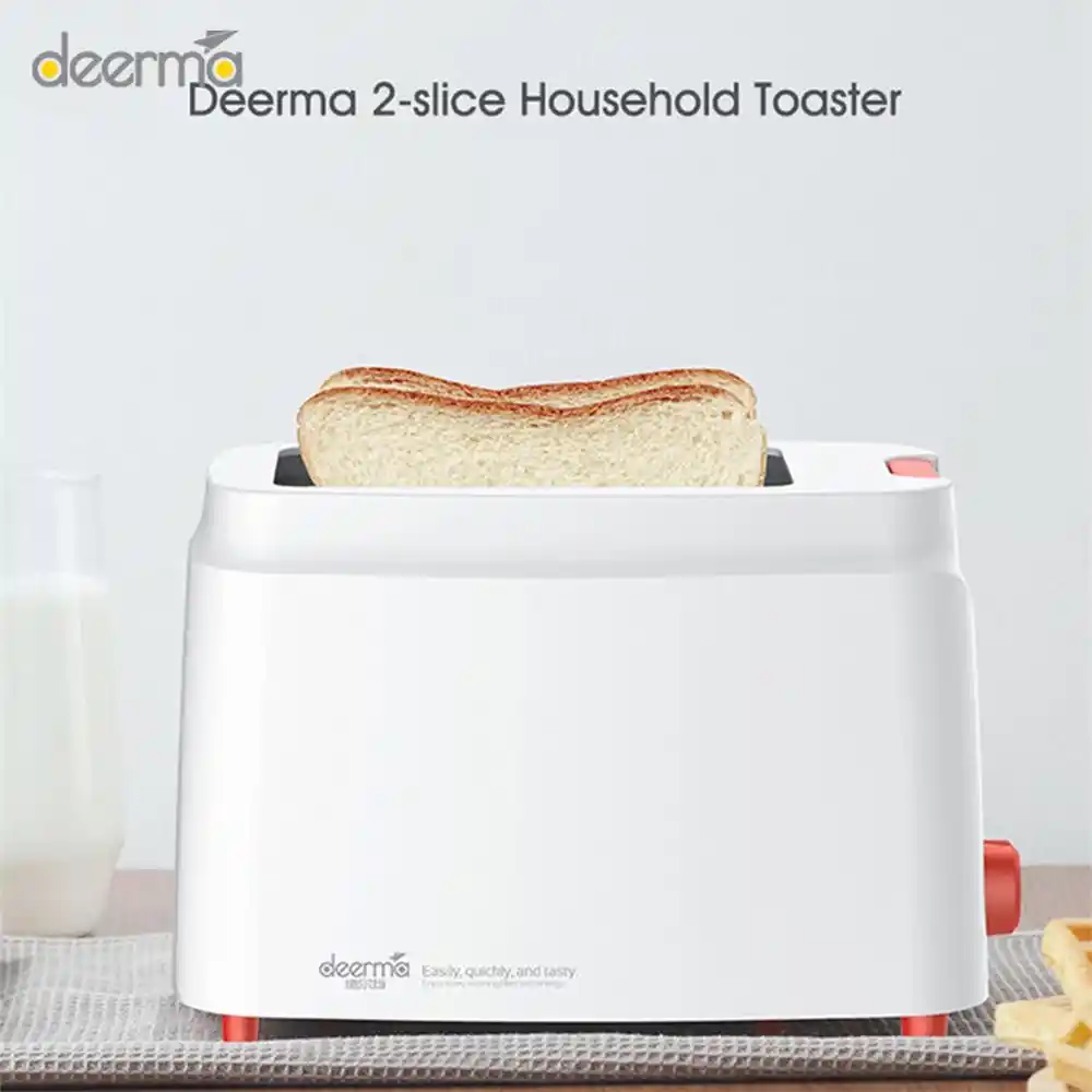 deerma avtomaticheskaya elektricheskaya mashina dlya vypechki hleba toster 9 peredach reguliruemyj domashnij tost dlya zavtraka sendvich mejker smart gadzhety aliekspress