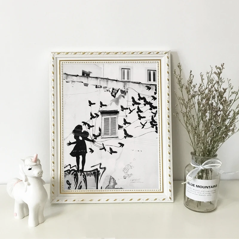 Street Art Canvas Painting Apartment Decor