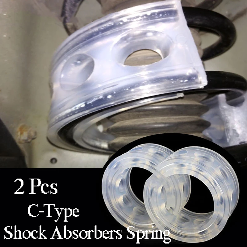 2Pcs Universal C Type Car Auto-Buffers Shock Absorbers Springs Bumpers Power Cushion Suspension Buffers Spring
2Pcs Universal C Type Car Auto-Buffers Shock Absorbers Springs Bumpers Power Cushion Suspension Buffers Spring