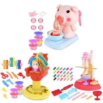 Kids Noodles Maker Clay Mold Tool Set Exercise Hands-on Ability Creative DIY Color Mud Pretend Added Interest Play Toys
Kids Noodles Maker Clay Mold Tool Set Exercise Hands-on Ability Creative DIY Color Mud Pretend Added Interest Play Toys