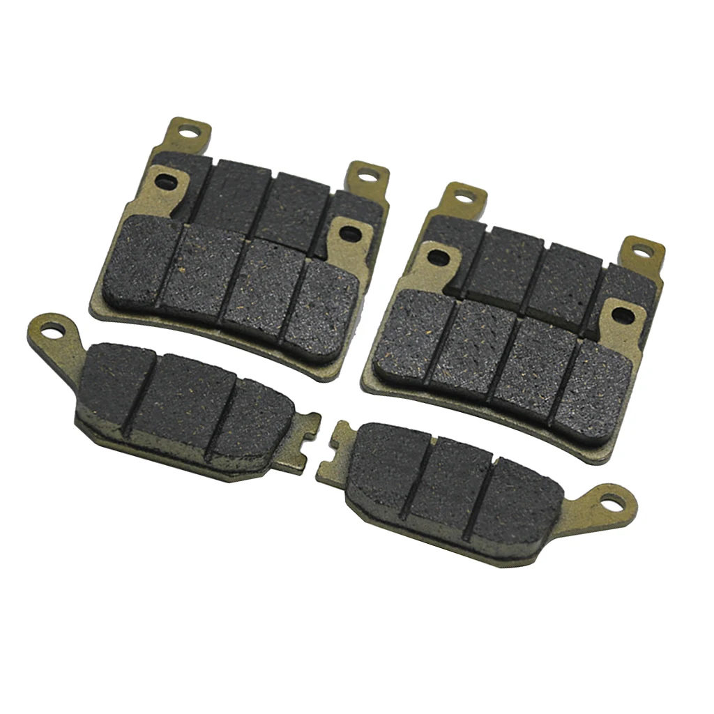 4pcs Motorcycle Disc Brake Pads for Honda CBR 600 F4 F4i FIREBLADE RR VTR 1000 SP-1 (SP45) CB1300 4pcs Motorcycle Disc Brake Pads for Honda CBR 600 F4 F4i FIREBLADE RR VTR 1000 SP-1 (SP45) CB1300