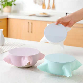 Silicone Fresh-keeping Lid Stretchable Lid Reusable Sealed Elastic Fresh-keeping Lid Cartoon Small Pattern Dense Microwave Heati 
Silicone Fresh-keeping Lid Stretchable Lid Reusable Sealed Elastic Fresh-keeping Lid Cartoon Small Pattern Dense Microwave Heati