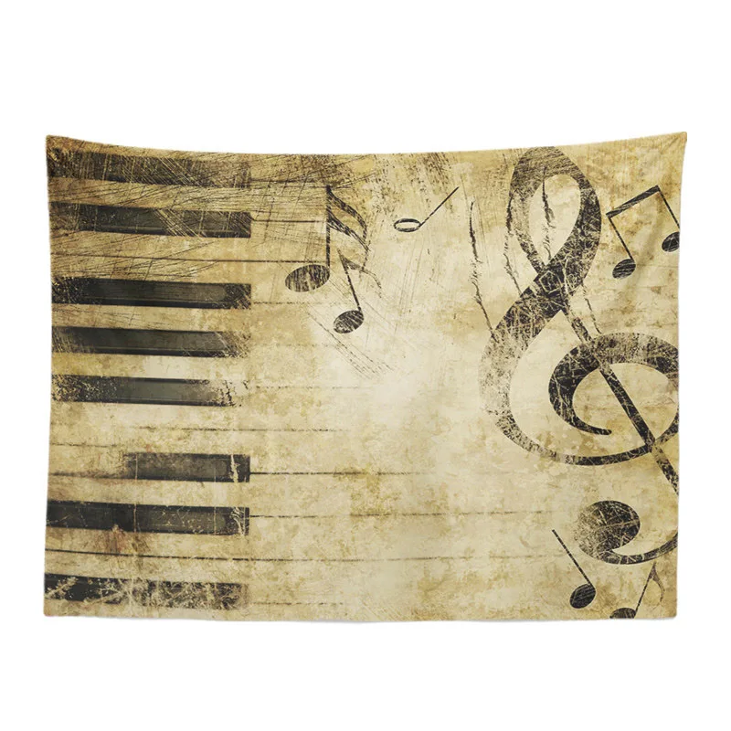 Dream Art Tapestry Yellow Notes Sheet Music Guitar Color Wall Hanging Home Bedroom Polyester Linen 150*200Cm Decoration Sheets
Dream Art Tapestry Yellow Notes Sheet Music Guitar Color Wall Hanging Home Bedroom Polyester Linen 150*200Cm Decoration Sheets