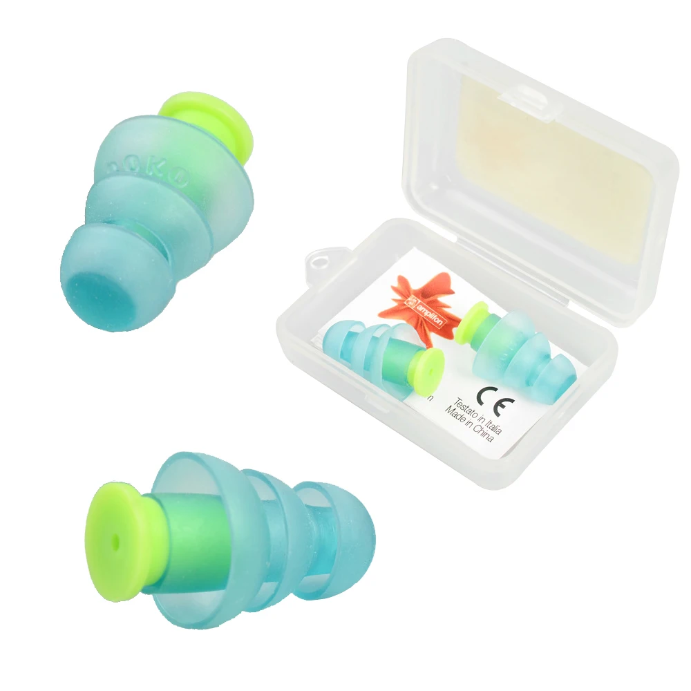 1Pair Earplugs Noise Reduction For Sleeping Silicon Soft Ear Plugs Sound Insulation Ear Protection For Travel Waterproof New
1Pair Earplugs Noise Reduction For Sleeping Silicon Soft Ear Plugs Sound Insulation Ear Protection For Travel Waterproof New
