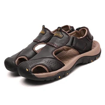 2019 New Arrival Men Sandals Genuine Split Leather Men Beach Roman Sandals Men Casual Shoes Flip Flops Men Slippers Summer Shoes
2019 New Arrival Men Sandals Genuine Split Leather Men Beach Roman Sandals Men Casual Shoes Flip Flops Men Slippers Summer Shoes