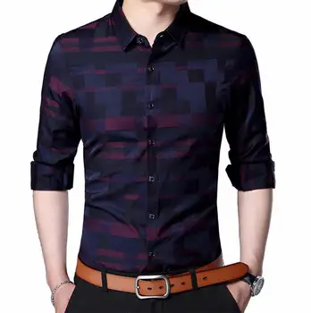 Men Shirt Mens Business Casual Hot Sale Male Shirt New Men Famous Brand Clothing Men's Plaid Cotton Dress Shirts Quality Slim Fi
Men Shirt Mens Business Casual Hot Sale Male Shirt New Men Famous Brand Clothing Men's Plaid Cotton Dress Shirts Quality Slim Fi