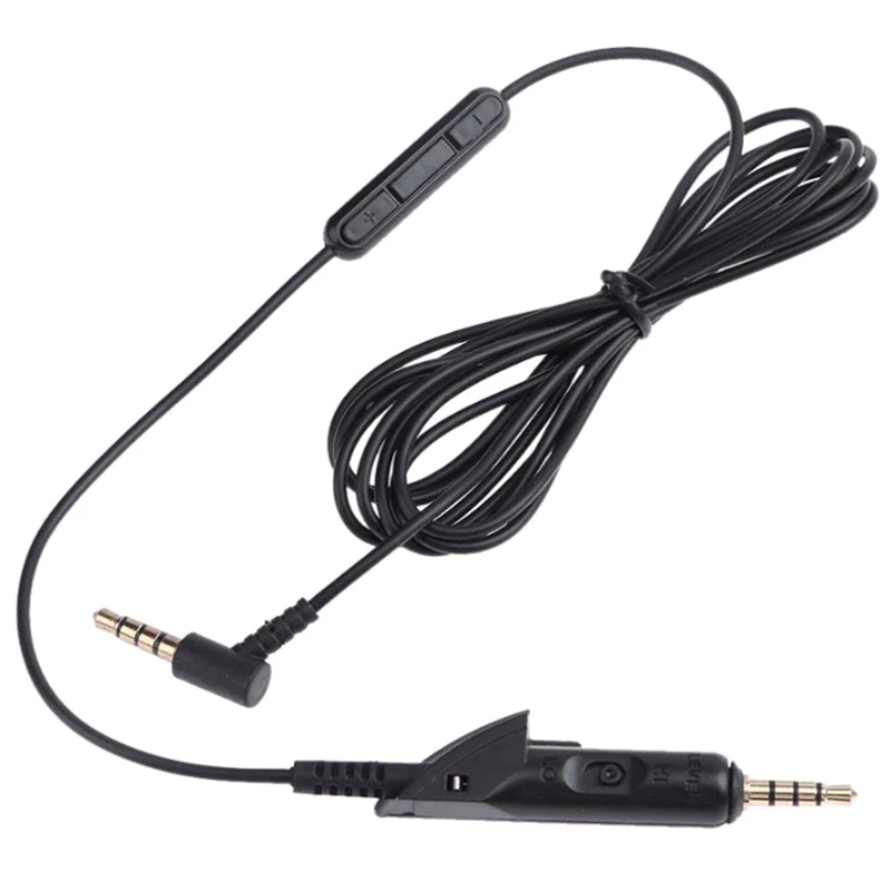 New Replacement Audio Cable Cord For Bose QC15 Quiet Comfort Headphone With Mic Volume Control For IOS Android System
New Replacement Audio Cable Cord For Bose QC15 Quiet Comfort Headphone With Mic Volume Control For IOS Android System