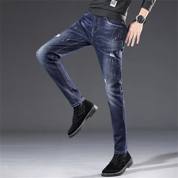 Free Shipping 2020 Spring and Autumn New Men's Mid-Waist Jeans Stretch Casual Slim Pants Fashion Wild Pants
Free Shipping 2020 Spring and Autumn New Men's Mid-Waist Jeans Stretch Casual Slim Pants Fashion Wild Pants