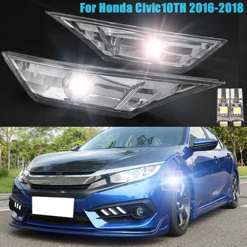 2 Pcs Front Left Right Car Clear Lens Bumper Side Marker Lights Plate Lamp for Honda Civil 10TH 2016 2017 2018
2 Pcs Front Left Right Car Clear Lens Bumper Side Marker Lights Plate Lamp for Honda Civil 10TH 2016 2017 2018