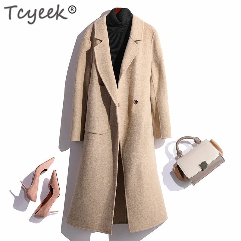 Tcyeek Winter Wool Coat Women Autumn Clothes 2019 Elegant Ladies 100% Wool Jacket Korean Cashmere Long Woolen Casaco Hiver LD262
Tcyeek Winter Wool Coat Women Autumn Clothes 2019 Elegant Ladies 100% Wool Jacket Korean Cashmere Long Woolen Casaco Hiver LD262