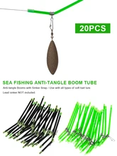 20pcs Sea Fishing Anti-Tangle Boom Tube Balance Connector with Sinker Snaps Saltwater Fishing Tackle Accessories
20pcs Sea Fishing Anti-Tangle Boom Tube Balance Connector with Sinker Snaps Saltwater Fishing Tackle Accessories