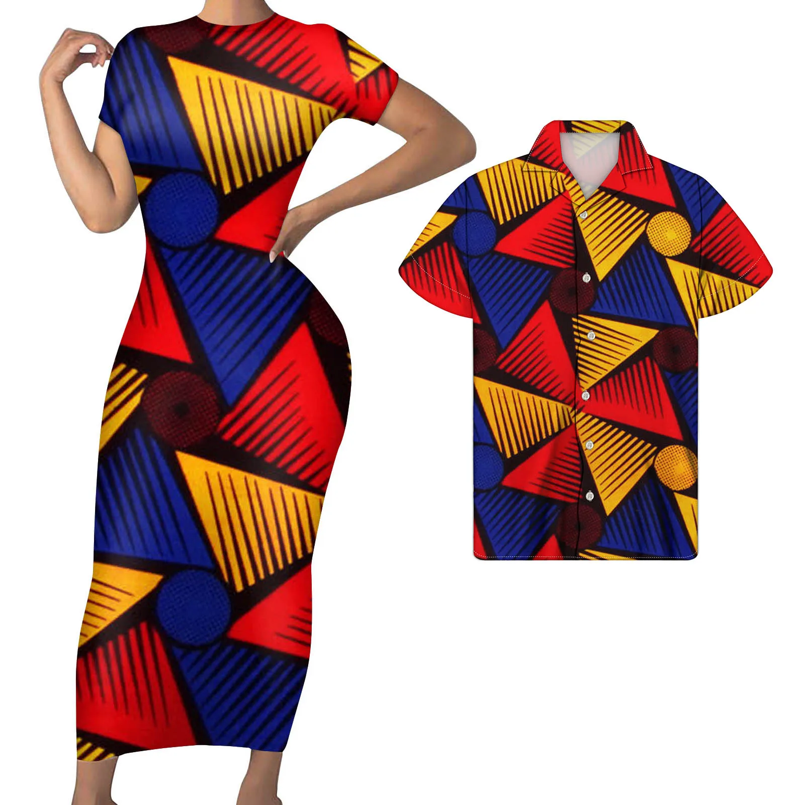 Cumagical Hawaii Travel Print Ladies Long Dress Polynesian Luxury Beach Dress Matching Men's Shirt Geometry Triangle Custom
Cumagical Hawaii Travel Print Ladies Long Dress Polynesian Luxury Beach Dress Matching Men's Shirt Geometry Triangle Custom
