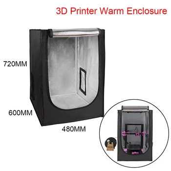 3D Printer Warm Enclosure Insulation Shed Dustproof 3D Printer Tent 720x600x480MM For Creality Ender 3 BIQU-B1 3D Printer Parts
3D Printer Warm Enclosure Insulation Shed Dustproof 3D Printer Tent 720x600x480MM For Creality Ender 3 BIQU-B1 3D Printer Parts