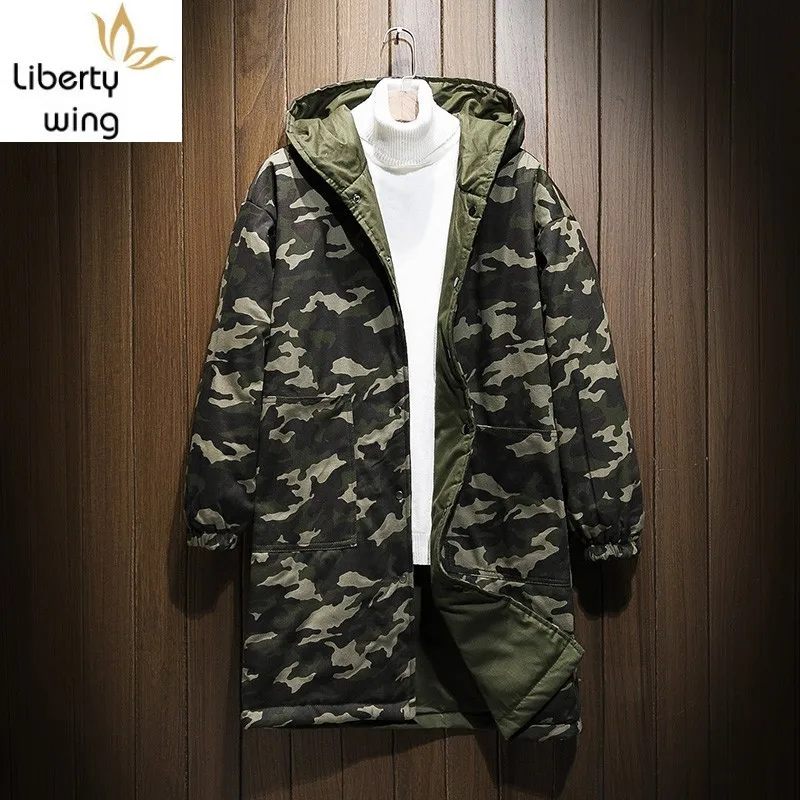 New Parkas Mens Balck Green Long Sleeve Hooded Jacket Male Fashion Plus Size M-5XL Camouflage Outerwear Winter Autumn
New Parkas Mens Balck Green Long Sleeve Hooded Jacket Male Fashion Plus Size M-5XL Camouflage Outerwear Winter Autumn