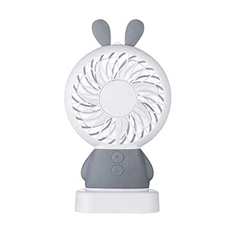 Cartoon Rabbit Mini Battery-Powered USB Charging Hand Fan Suitable for Office Work and Outdoor Travel Up to 2-3 Hours Working Ti
Cartoon Rabbit Mini Battery-Powered USB Charging Hand Fan Suitable for Office Work and Outdoor Travel Up to 2-3 Hours Working Ti