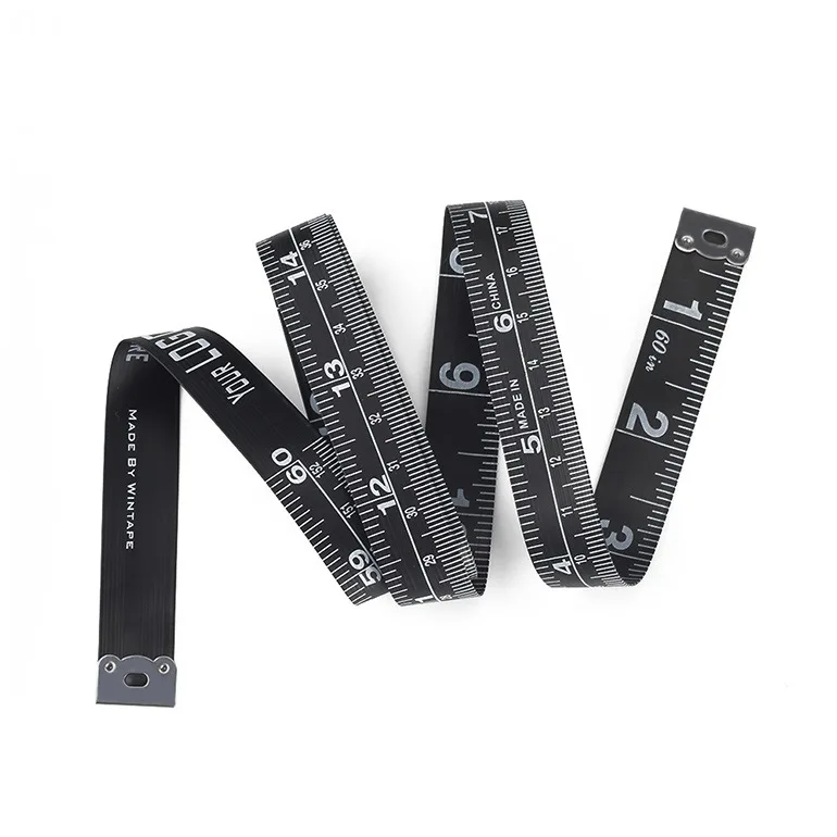 Currently Available Thick Tape White on Black Small Measuring Tape 1.5 M Metric Amount of Clothing Tape Measure PVC cai feng chi
Currently Available Thick Tape White on Black Small Measuring Tape 1.5 M Metric Amount of Clothing Tape Measure PVC cai feng chi