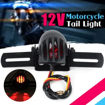 Motorcycle Red LED 12V Adjustable Cafe Racer Style Stop Tail Light Motorbike Brake Rear Lamp Taillight for Harley Chopper Bobber
Motorcycle Red LED 12V Adjustable Cafe Racer Style Stop Tail Light Motorbike Brake Rear Lamp Taillight for Harley Chopper Bobber