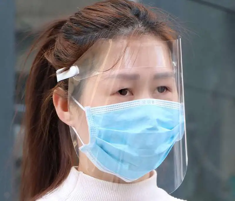 Protective Face Shield Mask Plastic Full Face Masks Outdoor Bucket Anti Spitting Wind Fog Fisherman Hat Germ Protection In Stock
Protective Face Shield Mask Plastic Full Face Masks Outdoor Bucket Anti Spitting Wind Fog Fisherman Hat Germ Protection In Stock