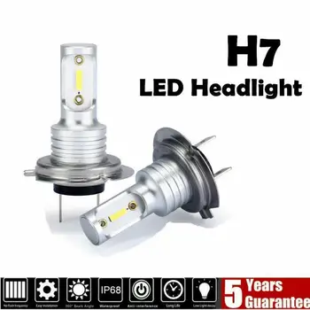 Super Bright H7 LED Headlight Bulb 360 Degree Beam Angle 2Pcs 55W 8000LM 6000K 12V 24V Conversion Kit Hi/Lo Beam Car Fog Lights 
Super Bright H7 LED Headlight Bulb 360 Degree Beam Angle 2Pcs 55W 8000LM 6000K 12V 24V Conversion Kit Hi/Lo Beam Car Fog Lights