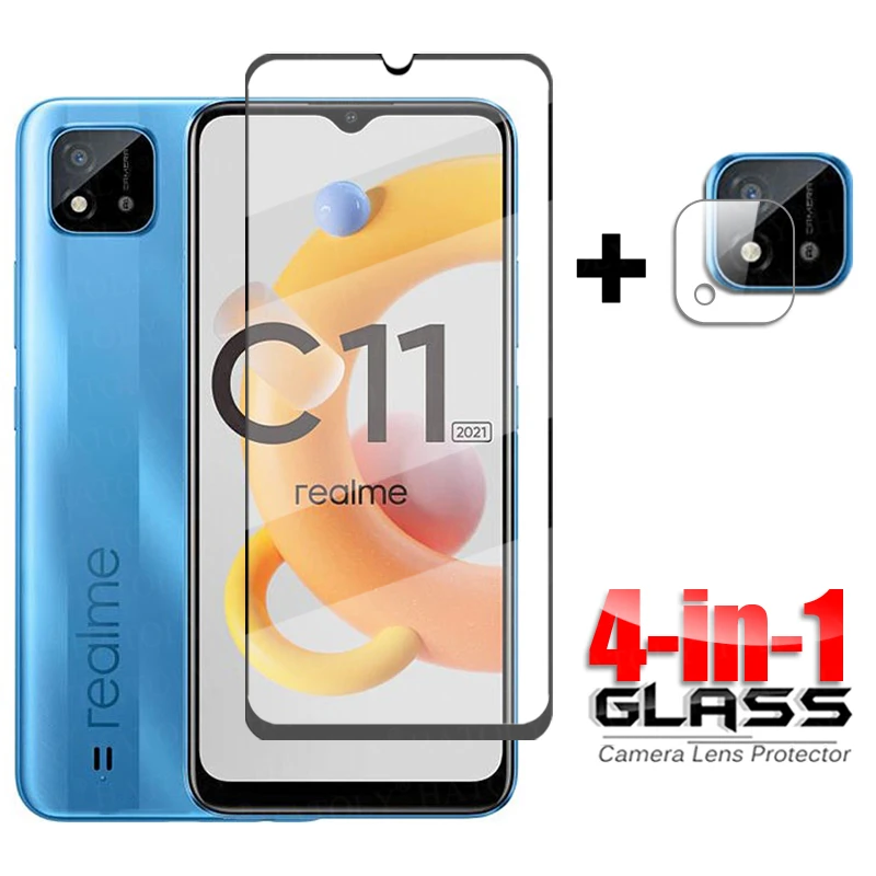 Стекло с полным покрытием для Realme C11 2021, закаленное стекло для Oppo Realme C11 2021, защита экрана, Защитное стекло для камеры Realme C11 
Стекло с полным покрытием для Realme C11 2021, закаленное стекло для Oppo Realme C11 2021, защита экрана, Защитное стекло для камеры Realme C11