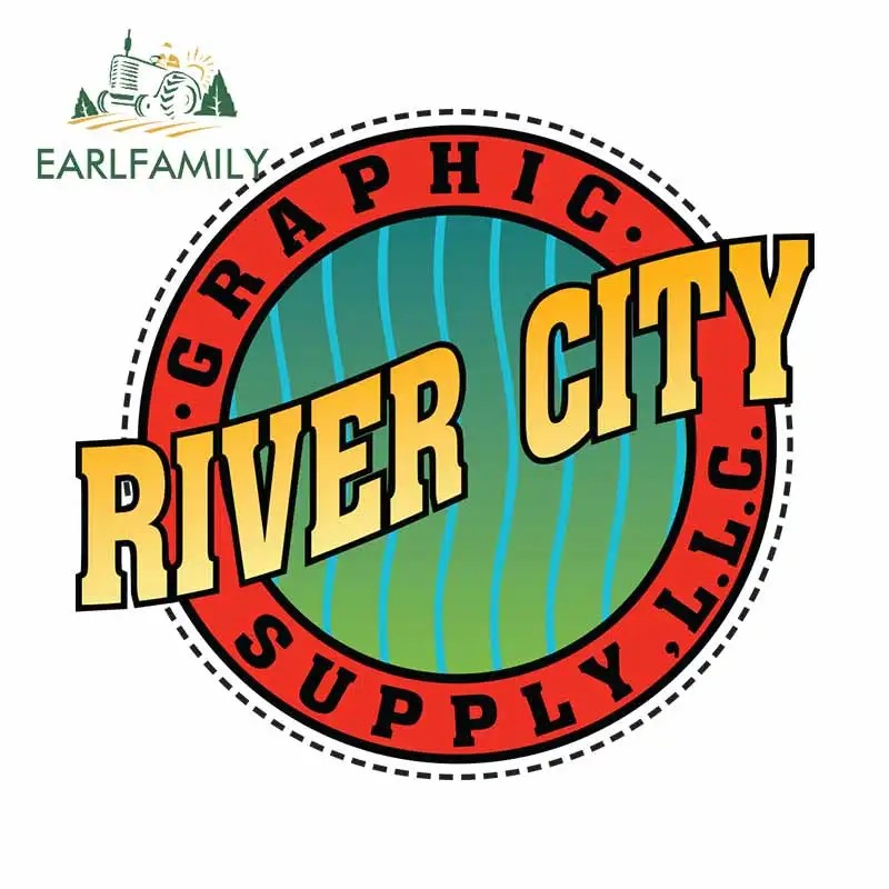 EARLFAMILY 13cm x 11.8cm Funny Car Stickers for River City Logo DIY Vinyl Decals Car Wrap Occlusion Scratch JDM ATV VAN Decor
EARLFAMILY 13cm x 11.8cm Funny Car Stickers for River City Logo DIY Vinyl Decals Car Wrap Occlusion Scratch JDM ATV VAN Decor