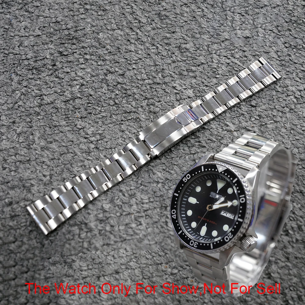 CARLYWET 20 22mm Silver Middle Polish Steel Replacement Wrist Watch Band Strap Bracelet With Oyster Clasp For Rolex Seiko Tudor
CARLYWET 20 22mm Silver Middle Polish Steel Replacement Wrist Watch Band Strap Bracelet With Oyster Clasp For Rolex Seiko Tudor