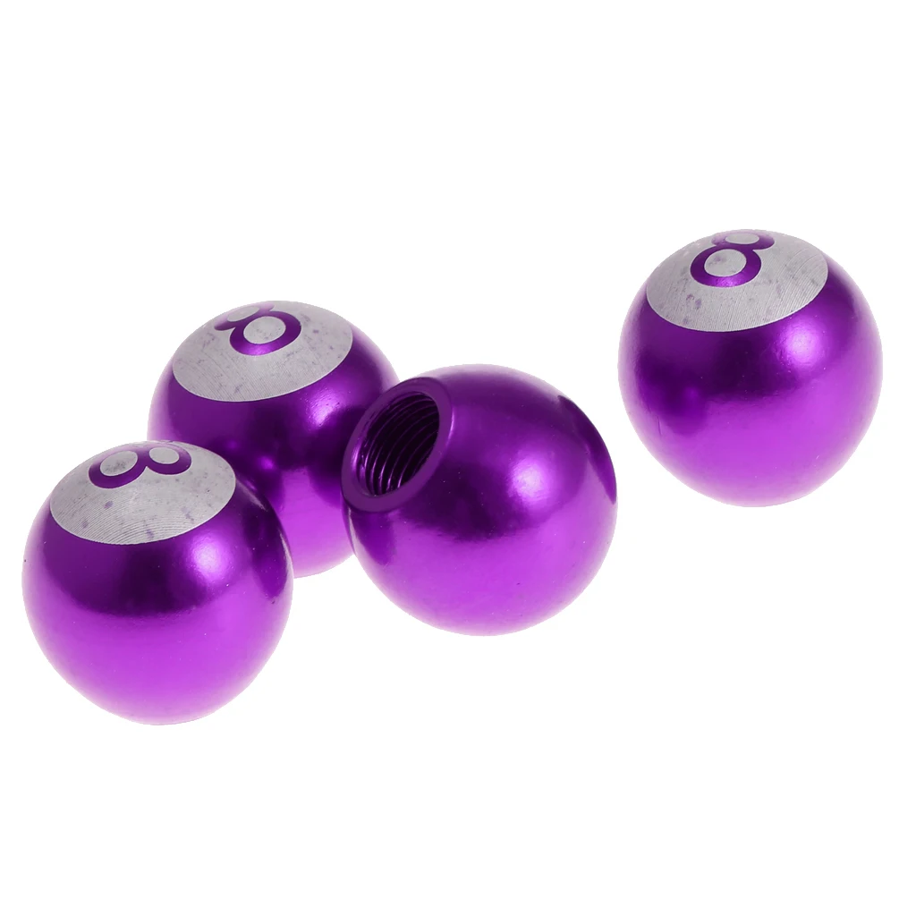 4x 8 Ball Style Universal Motor Car Wheel Tire Air Valve Stems Cap Dust Cover Caps Purple
4x 8 Ball Style Universal Motor Car Wheel Tire Air Valve Stems Cap Dust Cover Caps Purple
